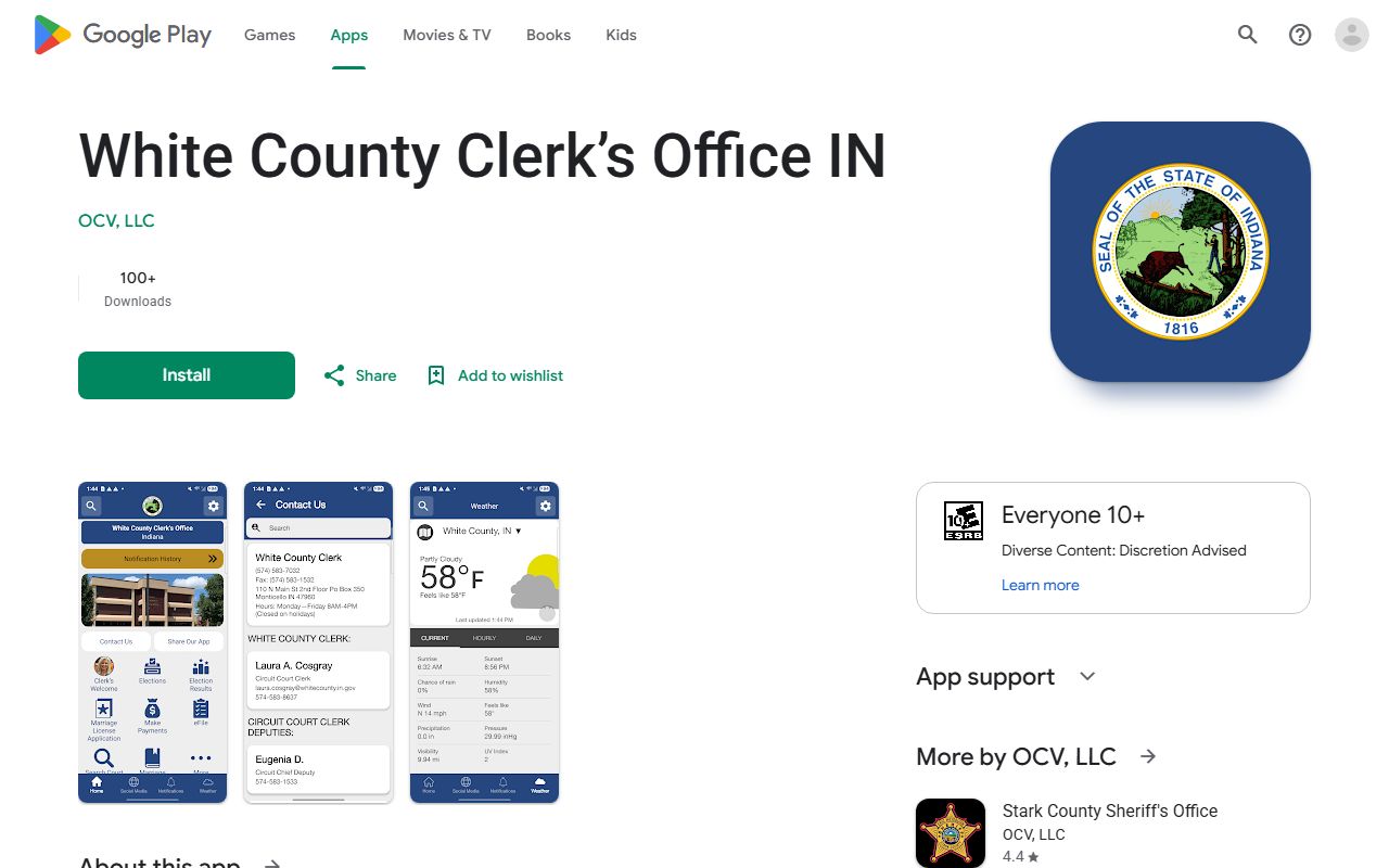 White County Clerk of the Circuit Court app source