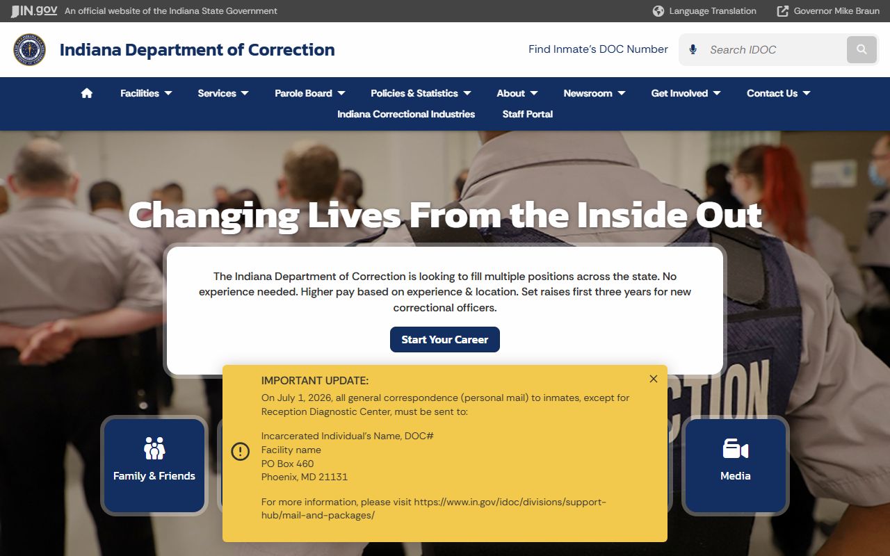 White County arrest records and court charges Indiana Department of Correction