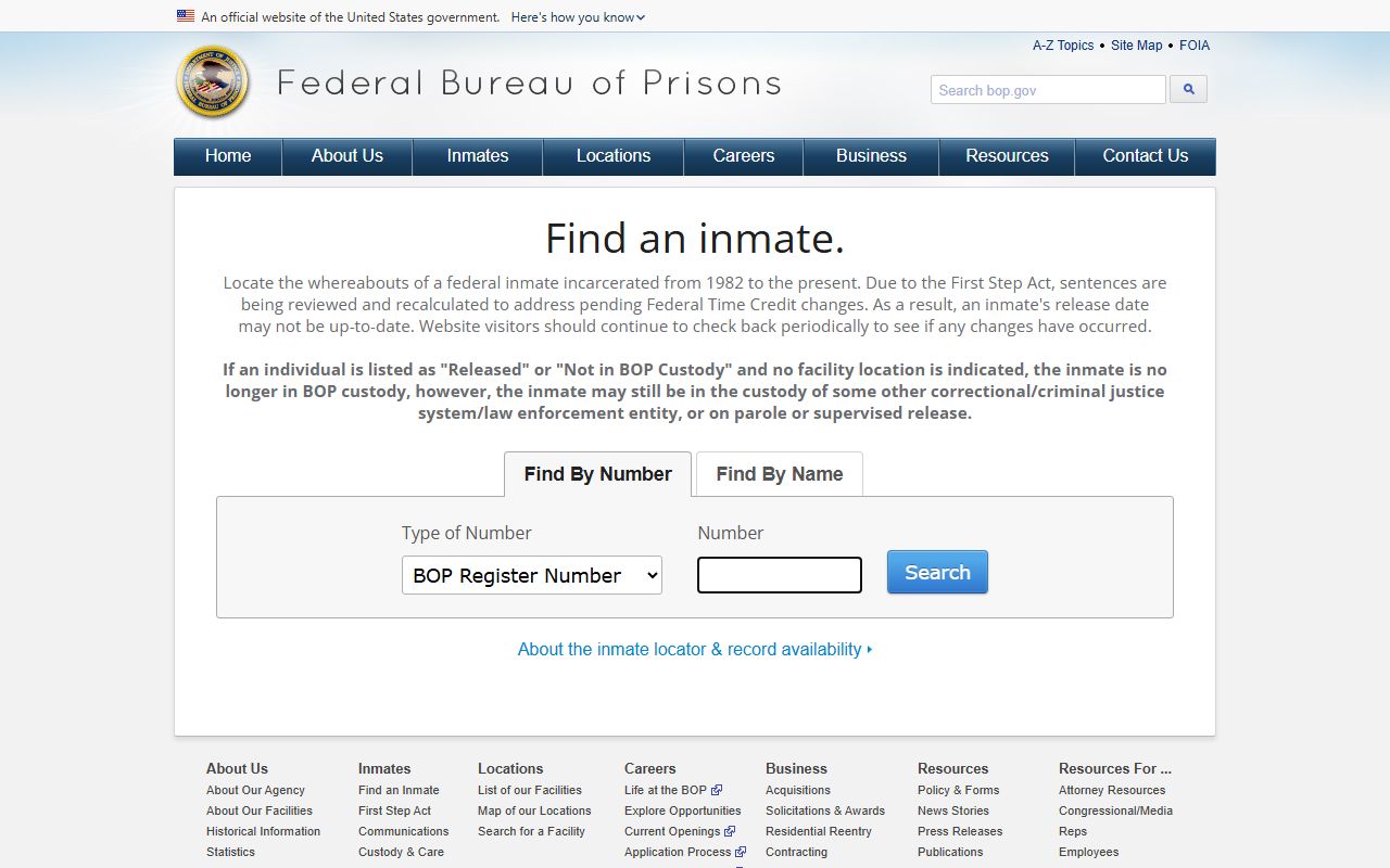 White County criminal court records and federal BOP custody lookup