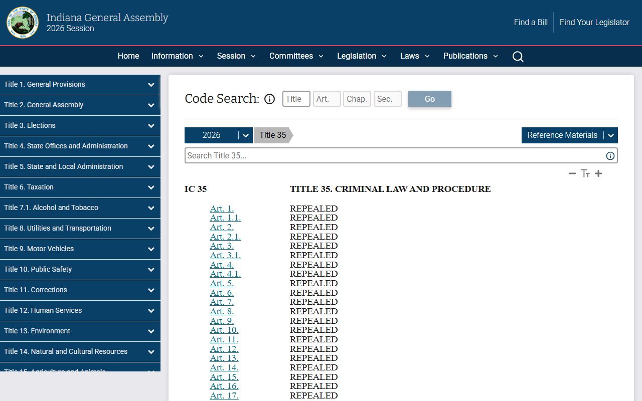 White County criminal court records Indiana criminal law